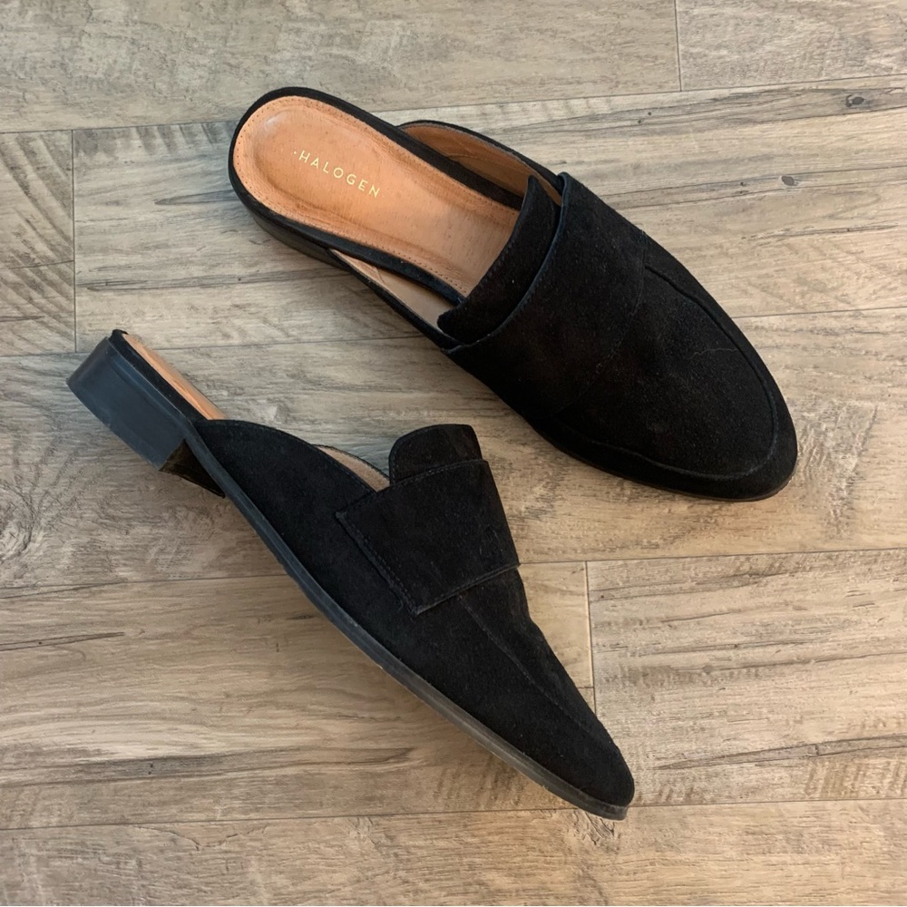Halogen Suede Slip On Loafers - Picture 9 of 12